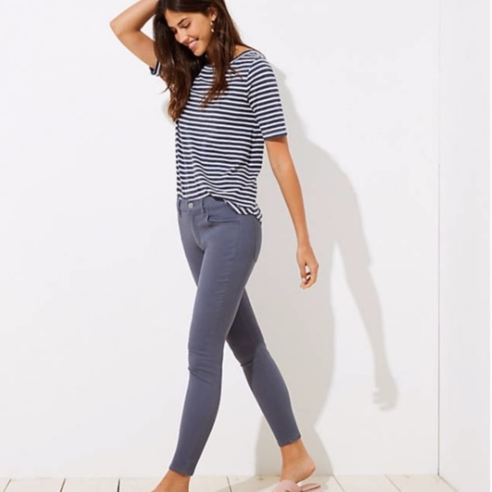 LOFT Leggings Brushed Sateen Julie Fit 31"Inseam